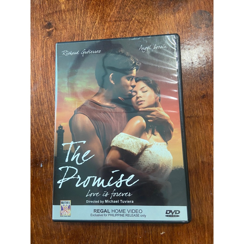 The Promise Movie DVD Richard Gutierrez Angel Locsin Philippine Release